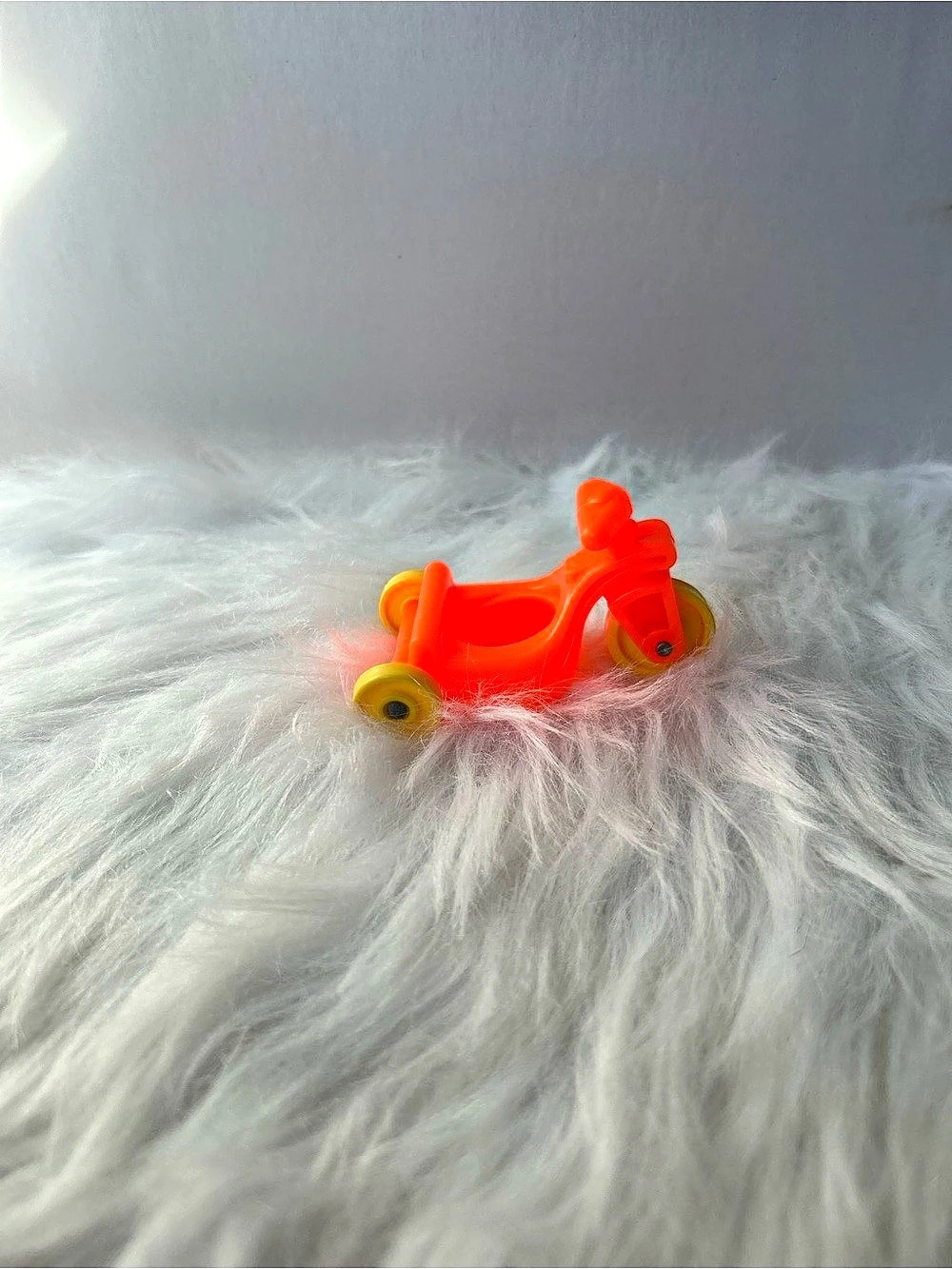 Fisher-Price Little People Little Riders Tricycle (#656) ) Orange Ride-On Toy